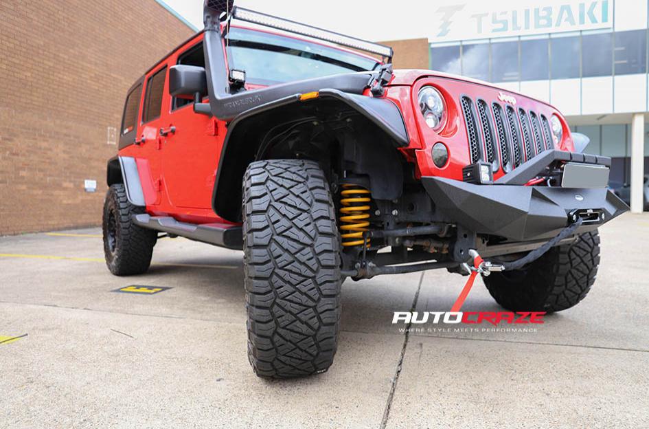 JEEP WRANGLER HOLESHOT XD SATIN BLACK